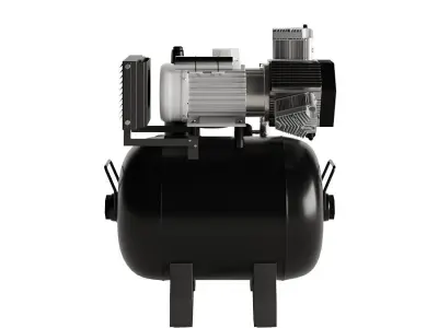 Cattani AC300 compressor module  3D model