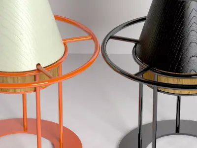 Tembo table lamp designed 3D model