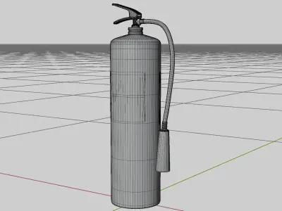 fire extinguisher 3D model get