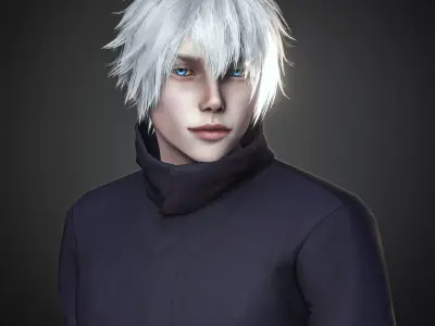 Satoru Gojo  3D model purchase