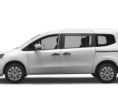 Renault Kangoo E Tech Tourneo LWB 2023 3D model