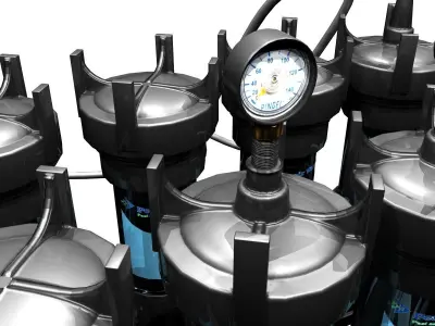 Water Pump - Filter 3D model