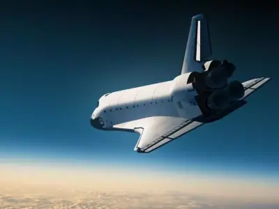 NASA space shuttle 3D model