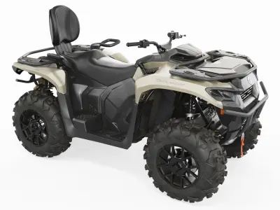 ATV BRP can-am OUTLANDER 700 XT 3D model