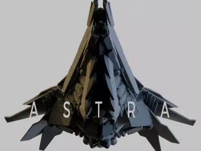 Spaceship ASTRA 3D model