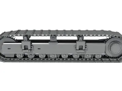 Track kit V4 3D model