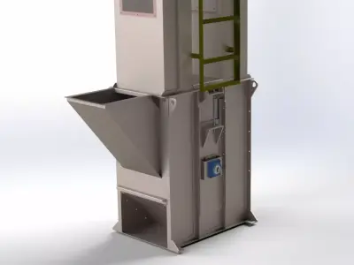 Bucket elevator B550H9700 3D model