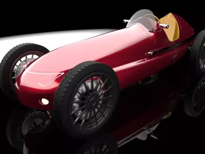 Indy Car Concept 3D model