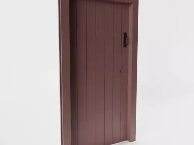 Cottage Door 3D model