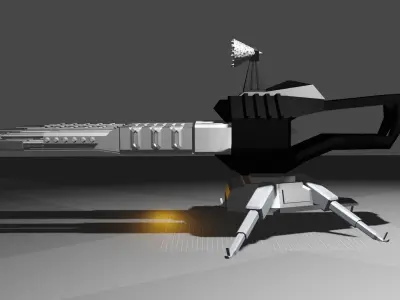 Sturm Turret 3D model