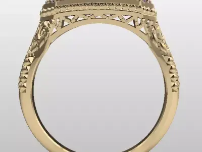 GEMS RING 3D model