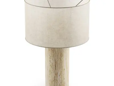 Night vintage table lamp  3D model