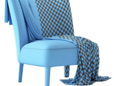 Febo Armchair 3D model purchase