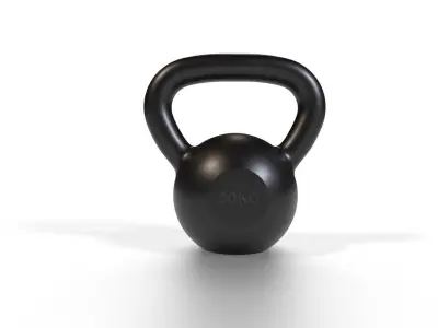Kettle Bell 20Kg Low-poly 3D model