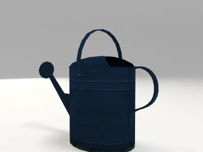 Watering Can Low Poly Low-poly 3D model