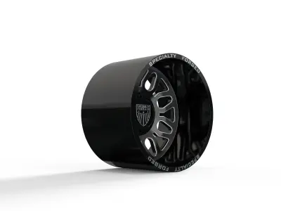 REAR SPECIALITY FORGED D023 WHEEL 3D MODEL 3D model