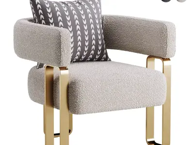 Chair Capricorn 3D model