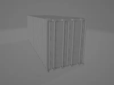 20 Foot Container Free 3D print model