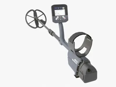 Metal Detector Low-poly 3D model purchase