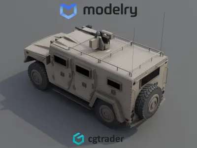 SWAT Vehicle 3D model