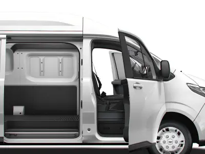 Chevrolet Express Max L2H2 HQ Interior 2025 3D model