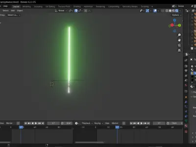 Lightsaber 3D model