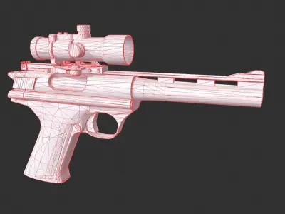 AMT Automag Low-poly 3D model