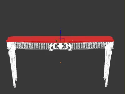 Classic Side Table  3D model