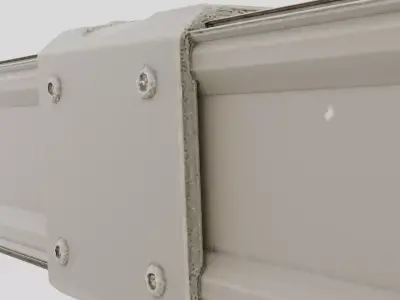 Industrial Factory Structural Support Bracket for 3D print 3D model