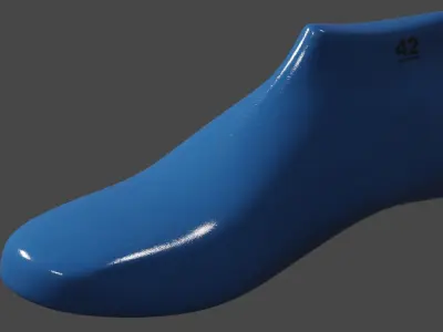 Shoe Last CG 3D model