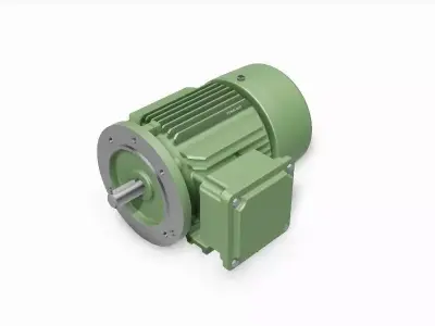 80 B34b Right IEC electric motor - 3D CAD model 3D model