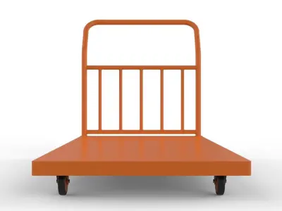 Generic Cart Heavy Duty Transport 03 3D model