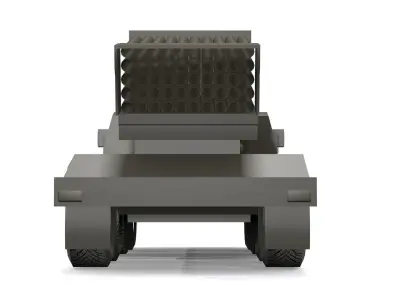 RM70 vehicle  Low-poly 3D model