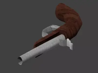 Gun pack Free low-poly 3D model