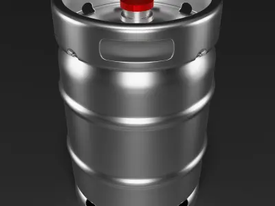 Beer Keg 3D model get