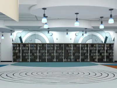  School Library no Furniture 