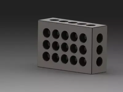 A 1X2X3 block Free 3D model