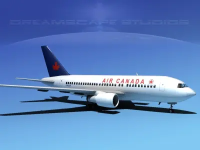 Boeing 767-100 Air Canada 2 3D model