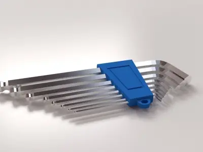Hex Key 3D model order