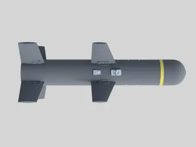 Roketsan MAM-L  Free 3D model