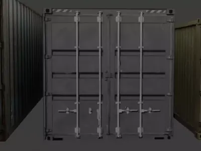 Container Pack HighQuality Optimized Industrial Assets Low-poly 3D model