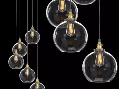 Factory Cafe Pendant 5 3D model