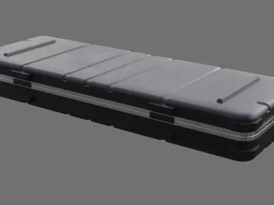 Military Case 2A Low-poly 3D model