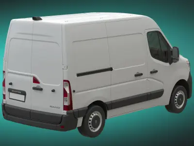 Renault Master 2020 PanelVan L1H2 3D model