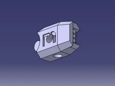 SPACE COMMUNIST XV ARM 3D print model