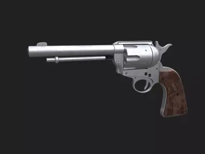 Revolver 3D model