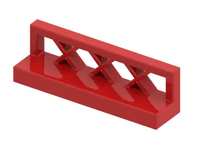 TwindBricks3D - 19 Building Fence collection 3D print model