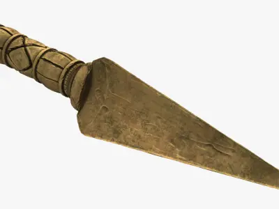 Ritual Dagger 3D model purchase