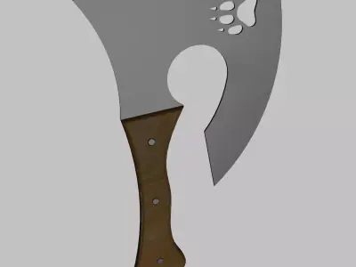 Axe tool 3D model purchase
