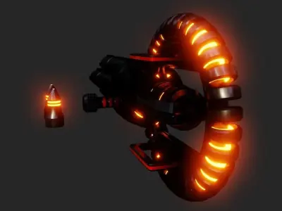Modular Shotgun 3D model